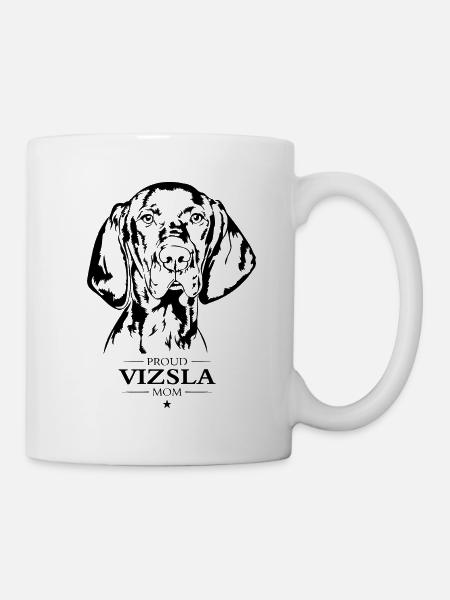 Vizsla Mom Hunde Hund Magyar Vizsla Wilsigns - Tasse - Weiß