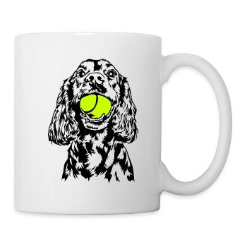 Cocker Spaniel Chien Chien Wilsigns - Mug blanc - blanc - Droite