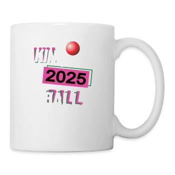 Kinball 2025 Kinballerin Kinballspielerin Kin-Ball - Tasse - Weiß - Rechts