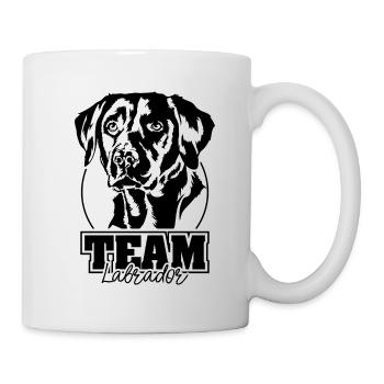 Team Labrador Retriever Labbi Dogs Dog Wilsigns - Mug - white - Right