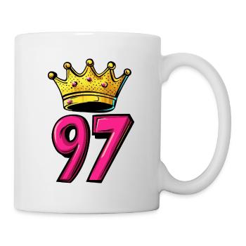 97 Number Krone - Mug - white - Right