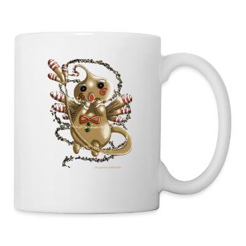 Logo Plouffy By Leona création - Mug blanc - blanc - Droite
