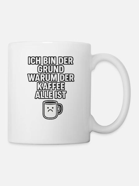 Kaffee-Killer - Tasse - Weiß