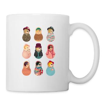 Matroschka Babes 2 - Tasse - Weiß - Rechts