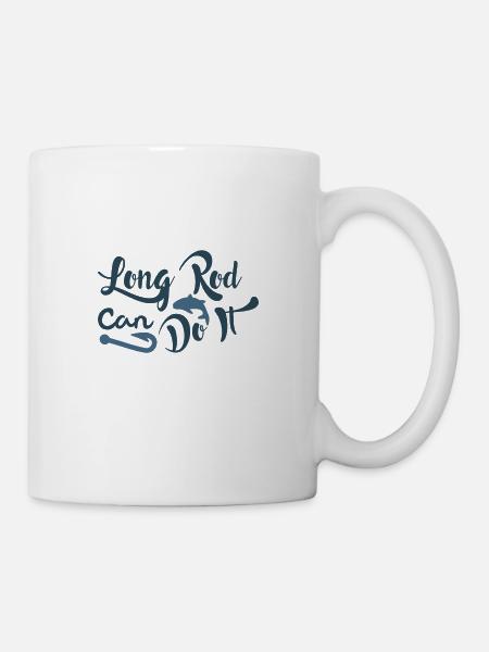 Longue tige peut le faire - Mug blanc - blanc
