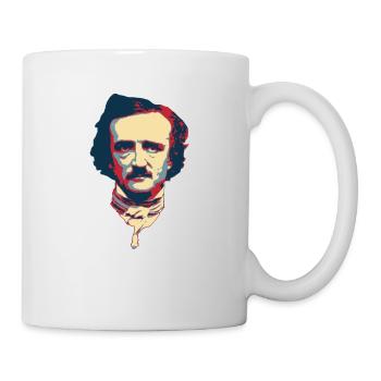 Edgar Allan Poe Pop Art - Mug blanc - blanc - Droite