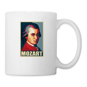 Mozart Propagande Pop Art - Mug blanc - blanc - Droite