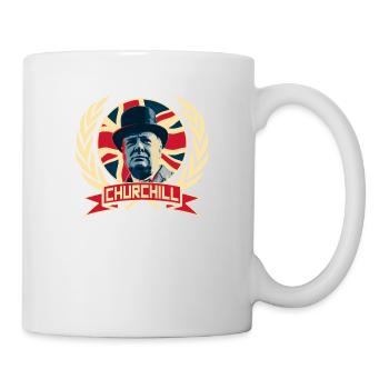 Winston Churchill - Mug blanc - blanc - Droite