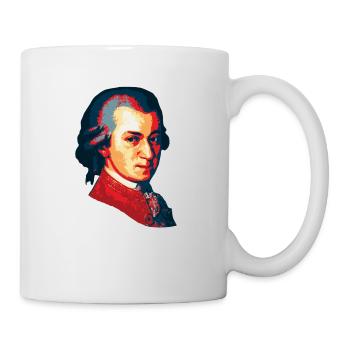 Wolfgang Amadeus Mozart - Mug - white - Right