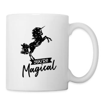 UNICORN YOU ARE MAGICAL - Tasse - Weiß - Rechts