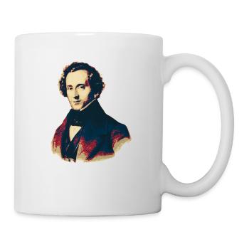 Felix Mendelssohn - Mug blanc - blanc - Droite
