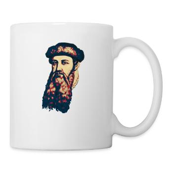 Johannes Gutenberg - Mug blanc - blanc - Droite
