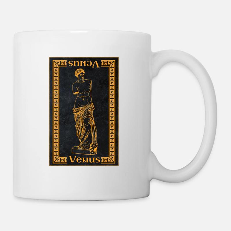 Vénus Déesse de l’Amour et de la Beauté Grec M - Mug blanc - blanc