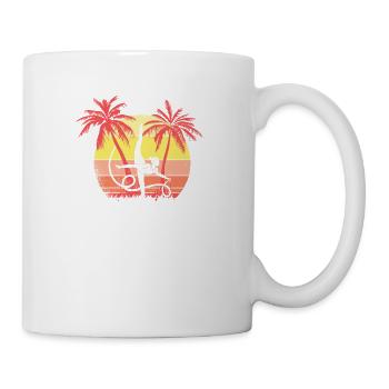 Rhythmische Gymnastikmädchen Sommer - Tasse - Weiß - Rechts