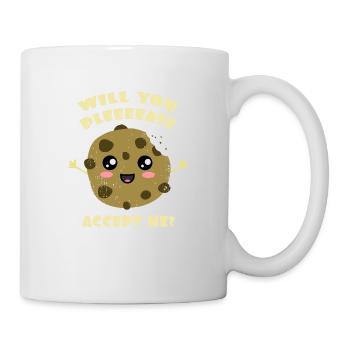 Will You Please Accept me – Cookie - Mug - white - Right