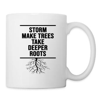 bonsaï nebari yamadori bonsaï jardin - Mug blanc - blanc - Droite