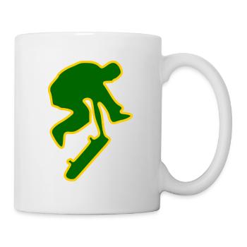 Skateboard Skater Skateboarder Skate - Tasse - Weiß - Rechts