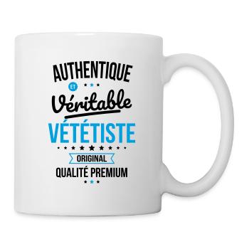 Authentique et véritable vététiste - Original - Mug blanc - blanc - Droite
