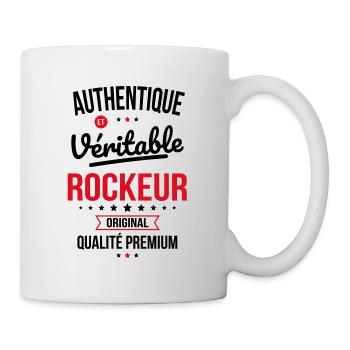 Authentique et véritable rockeur - Original - Mug blanc - blanc - Droite