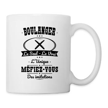 Boulanger - Le Seul - Le Vrai - L'Unique - Mug blanc - blanc - Droite