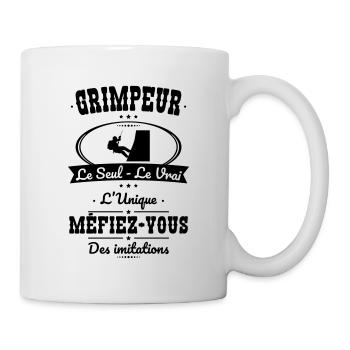 Grimpeur - Le Seul - Le Vrai - L'Unique - Mug blanc - blanc - Droite