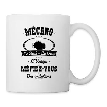 Mécano - Le Seul - Le Vrai - L'Unique - Mug blanc - blanc - Droite