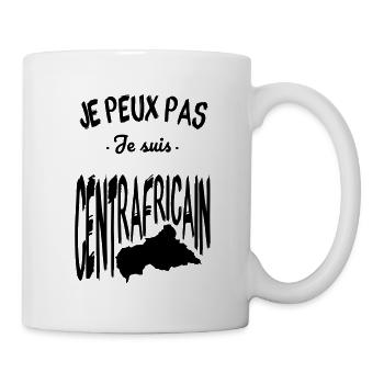 Je peux pas je suis Centrafricain - Mug blanc - blanc - Droite