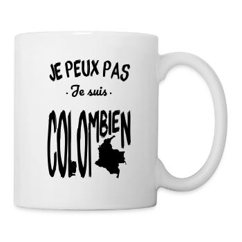 Je peux pas je suis Colombien - Mug blanc - blanc - Droite