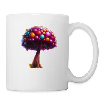 Süßigkeiten Baum - Tasse - Weiß - Rechts