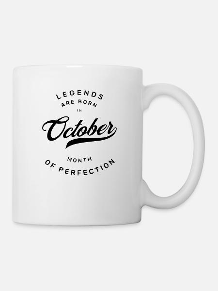 OCTOBER ANNIVERSARY - Mug - white