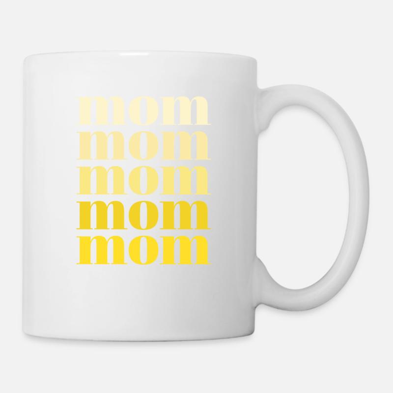 Maman Jaune - Mug blanc - blanc