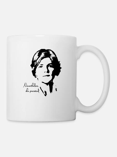 Dennoch beharrte sie - Tasse - Weiß