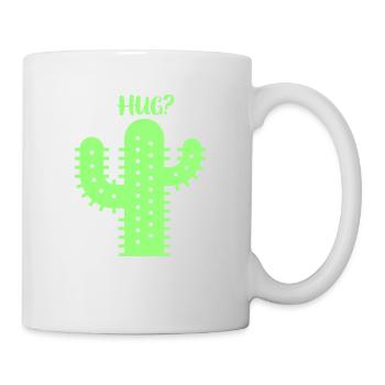 Câlin de cactus - Mug blanc - blanc - Droite