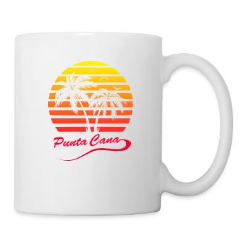 Punta Cana - Mug blanc - blanc - Droite