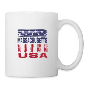 Cambridge Massachusetts USA - Tasse - Weiß - Rechts