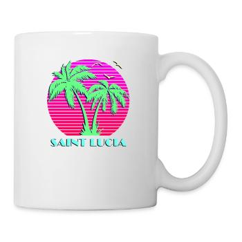 Saint Lucia - Mug - white - Right