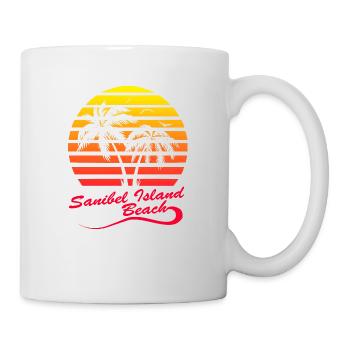Sanibel Island Beach - Mug - white - Right