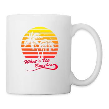 Whats Up Beaches - Mug - white - Right
