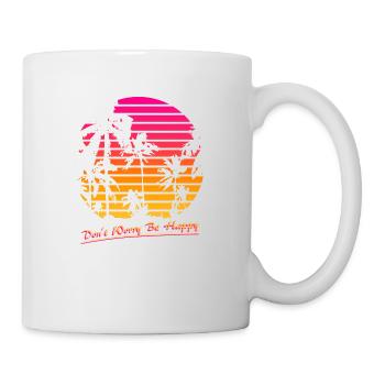 Dont Worry Be Happy - Mug - white - Right