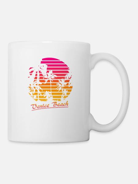 Venice Beach - Tasse - Weiß