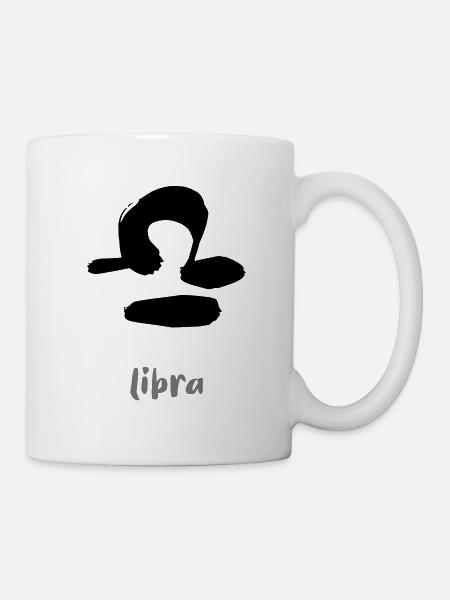 Zodiaque Balance - Mug blanc - blanc