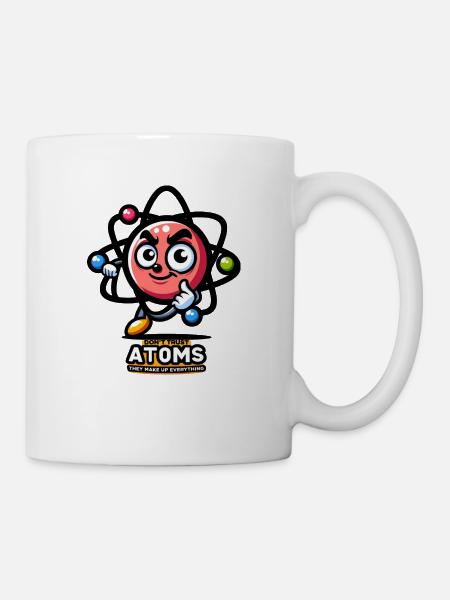 Ne faites pas confiance aux atomes - Mug blanc - blanc