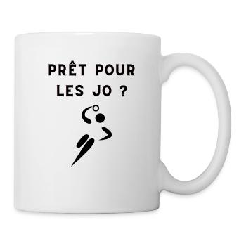 Prêt pour le sport ? - Mug blanc - blanc - Droite