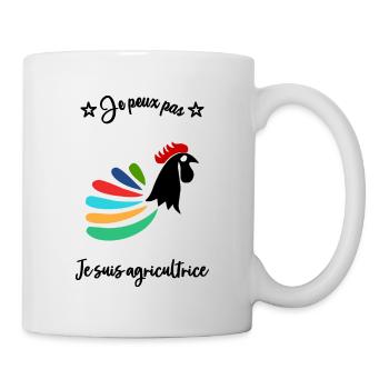BAUER. BAUER. LANDWIRTSCHAFT. FIRMA - Tasse - Weiß - Rechts
