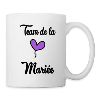 MARIEE. FUTURE MARIEE. EVJF. TEAM. TEAM MARIEE - Mug blanc - blanc - Droite
