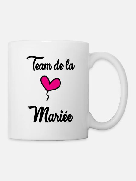 MARIEE. FUTURE MARIEE. EVJF. TEAM. TEAM MARIEE - Mug blanc - blanc