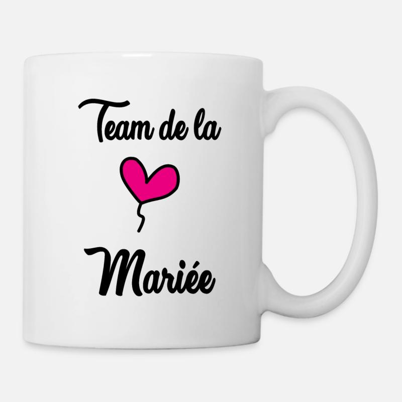 MARIEE. FUTURE MARIEE. EVJF. TEAM. TEAM MARIEE - Mug blanc - blanc