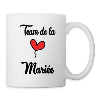 FUTURE MARIEE. EVJF. MARIEE. TEAM. TEAM MARIEE - Mug blanc - blanc - Droite