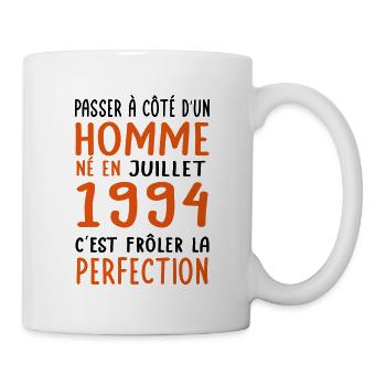 30th Birthday - Born in July 1994 - Mug - white - Right