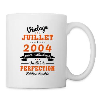 20 Year Anniversary - Vintage - July 2004 - Mug - white - Right